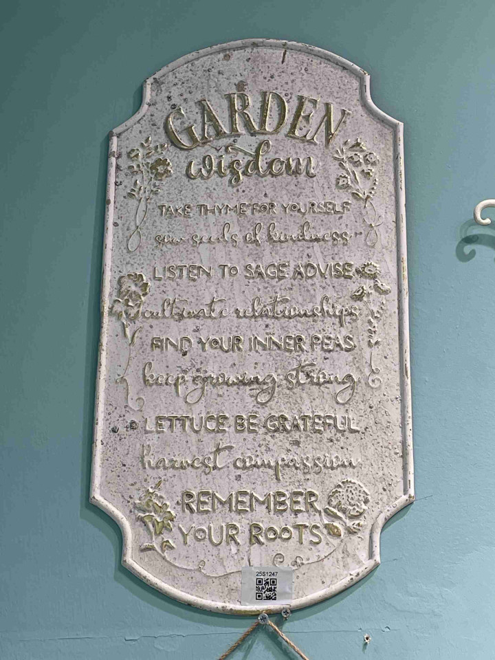 Garden wisdom 