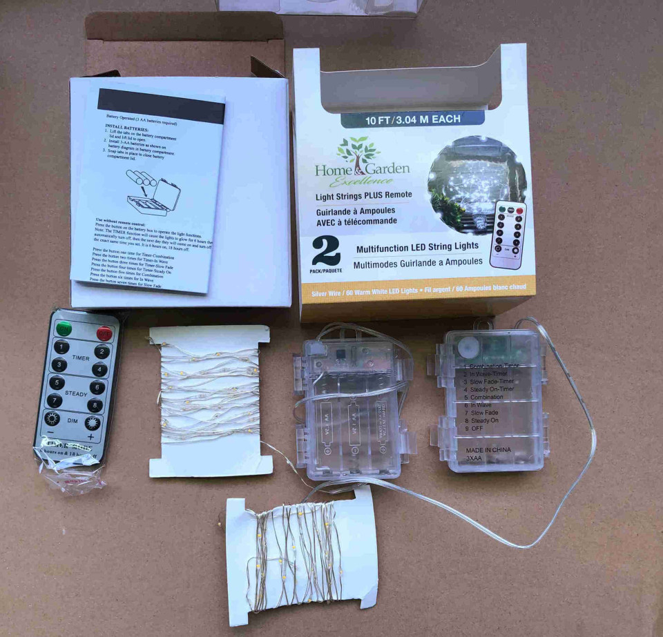 LED String Lights -Battery Operated