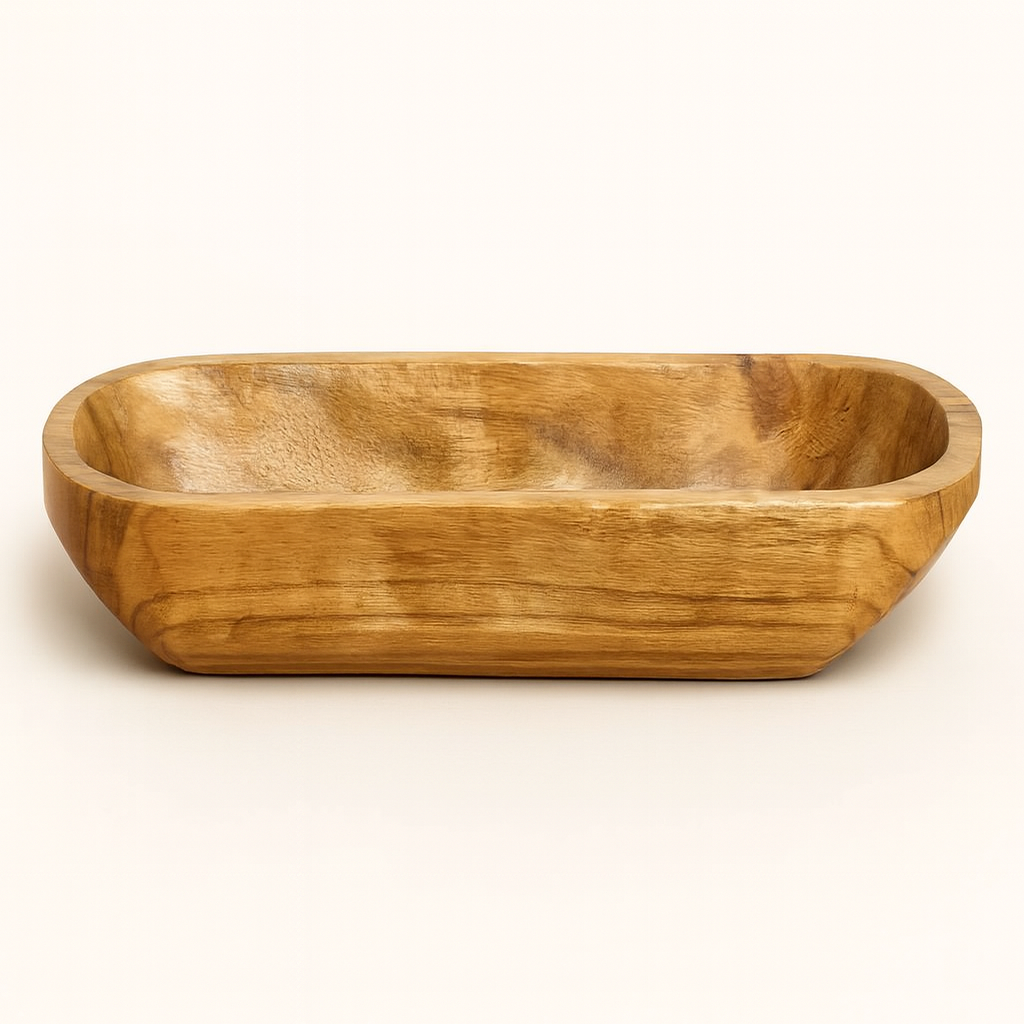 Rustic Oval Bowl