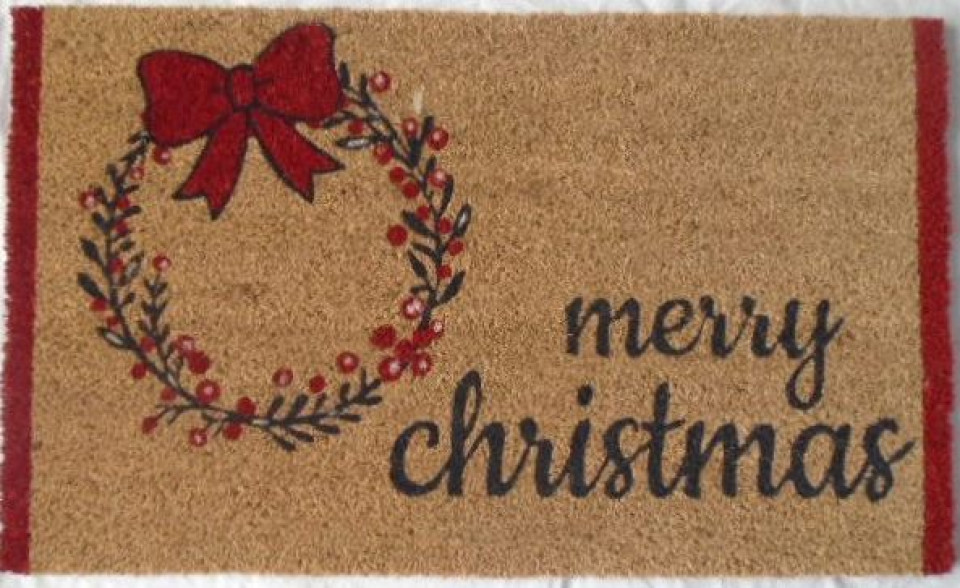 Christmas Door Mat